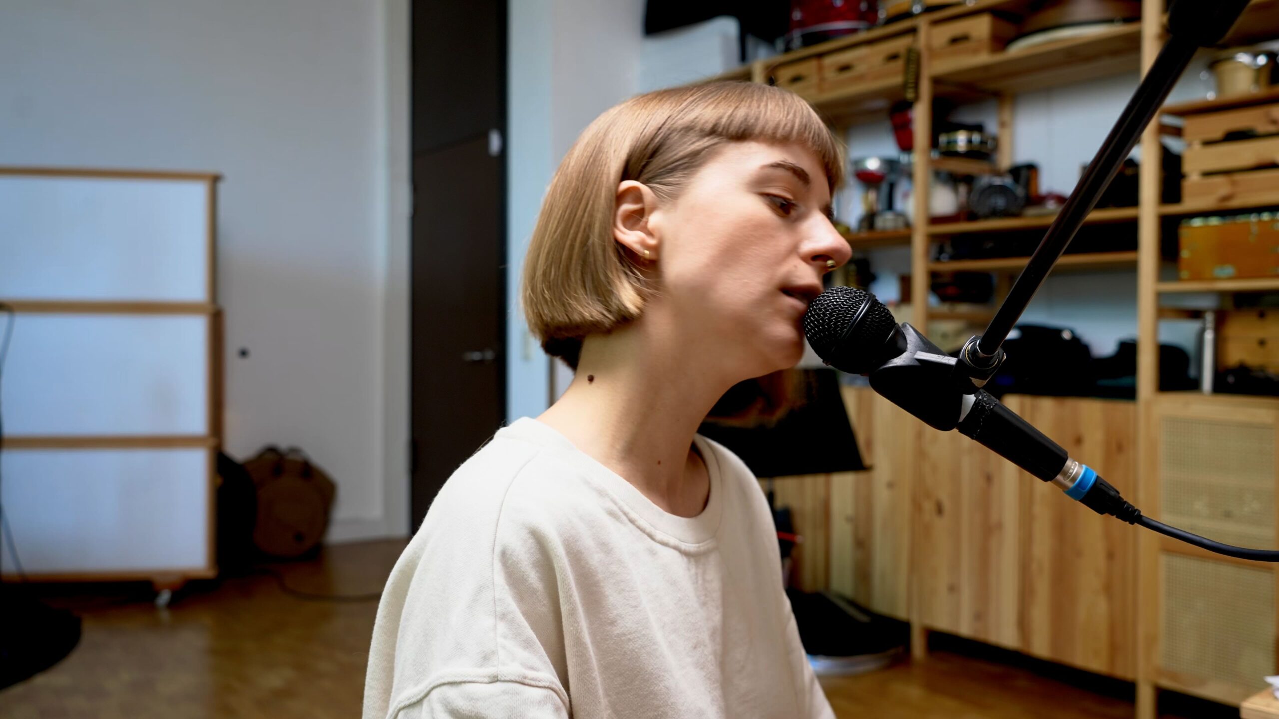 Miriam Hanika am Klavier